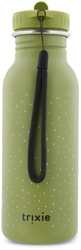 Trixie botella de agua acero niños 500ml Mr. Dino antigoteo verde-3