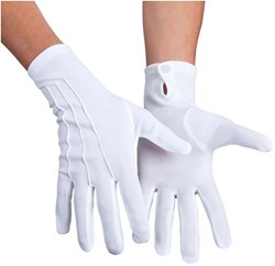 Boland - Guantes blancos para adultos - Mago - Navidad - Sinterklaas