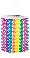 Boland - Set farolillos papel acordeón multicolor decoración fiesta-2
