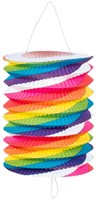 Boland - Set farolillos papel acordeón multicolor decoración fiesta-3