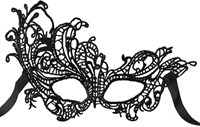 Boland máscara encaje negro masquerade adultos baile glamour