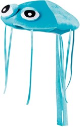 Boland - Sombrero animal medusa azul para adultos - accesorio de disfraz divertido