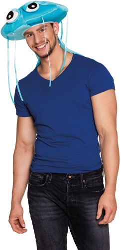 Boland - Sombrero animal medusa azul para adultos - accesorio de disfraz divertido-2