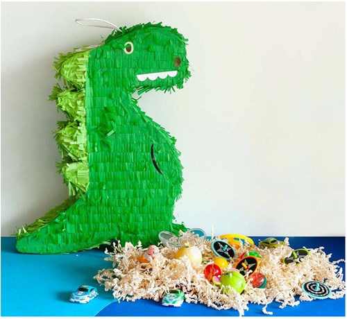 Boland - Piñata Dinosaurio Verde - Fiesta infantil - Cumpleaños - Fiesta temática-3