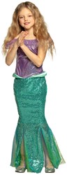 Boland disfraz princesa sirena niña - vestido 4-6 años carnaval