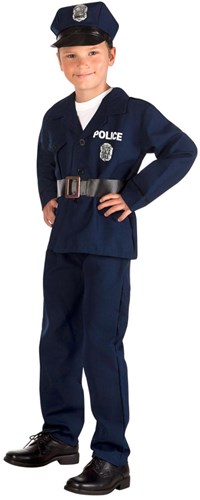 Boland disfraz policía - traje niños 4-6 años - uniforme policía
