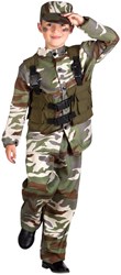 Boland disfraz soldado - traje infantil 7-9 años ejército