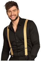 Boland tirantes oro purpurina - accesorio disfraz adultos-3