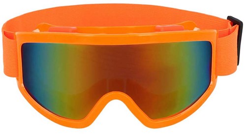 Boland gafas de esquí de fiesta neón naranja retro carnaval festival disco