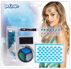 Boland set de maquillaje sirena - kit de maquillaje para niños y adultos