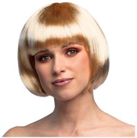 Boland peluca cabaret rubia - peluca bob corta para adultos-2