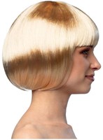 Boland peluca cabaret rubia - peluca bob corta para adultos-3