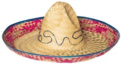 Boland sombrero sombrero de paja mexicano 52cm adultos carnaval