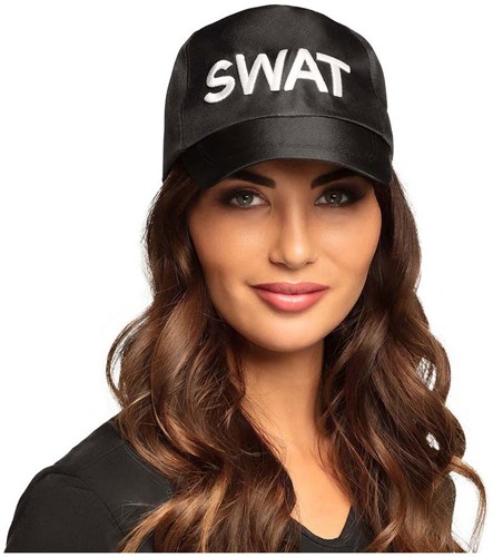 Boland gorra SWAT ajustable accesorio policía adultos-2