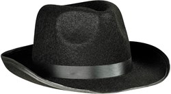 Boland sombrero espía negro - sombrero de disfraz para niños - fieltro