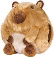 Noxxiez cojín calentador de manos peluche capibara marrón 35cm suave