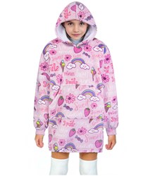 Noxxiez sudadera abrazable niño mediana - Sweet diseño - forro polar