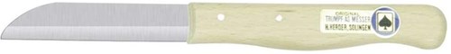 H.H schilmes blank hout recht rvs 10st