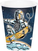 Haza vasos astronauta cartón 8 unidades fiesta espacial 250ml