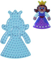 Hama maxi placa de cuentas para planchar princesa - base creativa transparente