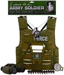 Juego de tropas del ejército en bolsa de 5 piezas. 26832