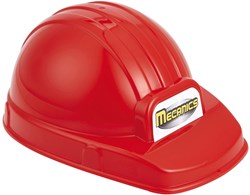 Ecoiffier casco de construcción juguete rojo - Mecanics casco infantil
