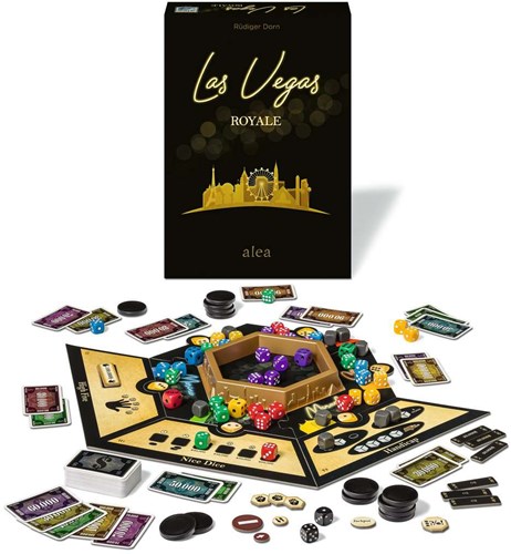 Ravensburger Las Vegas Royal juego de mesa juego de dados estratégico-2