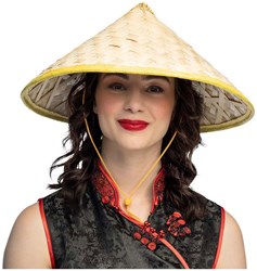 Boland sombrero Oriental - sombrero disfraz adultos - tema países - beige