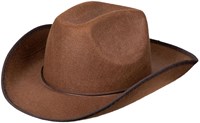 Boland sombrero vaquero marrón sombrero disfraz para niños y adultos