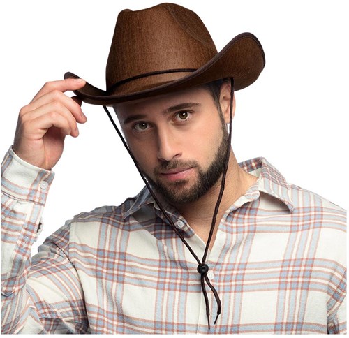 Boland sombrero vaquero marrón sombrero disfraz para niños y adultos-3