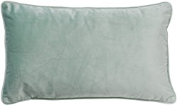 Dutch Decor cojín terciopelo 30x50 cm jadeite verde decoración hogar lujo