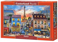 Castorland puzzle calles de París 500 piezas acabado satinado