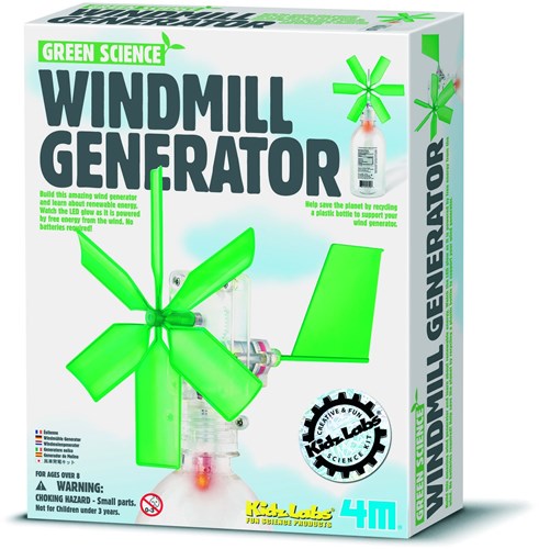 4M Generador de molino de viento - juguete educativo para niños