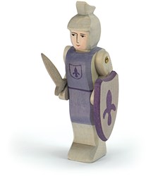Ostheimer caballero figura de juego azul con espada juguete de madera