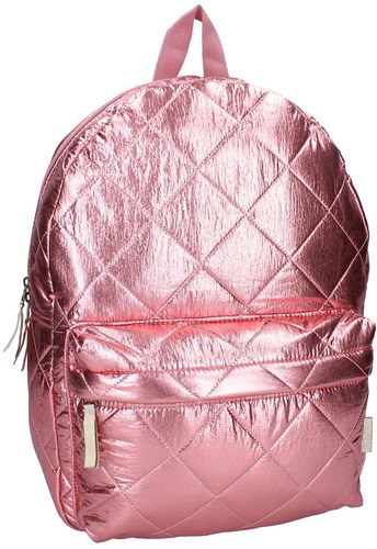 Mochila rosa metálica Milky Kiss Lush Life - mochila escolar infantil