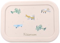 Kidzroom fiambrera silicona aviones - apta para niños y libre de BPA-2