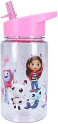 Vadobag botella Gabby's Casa de Muñecas con pajita 450ml para niños