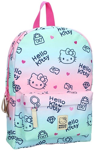Vadobag mochila Hello Kitty Cheerful - mochila escolar colorida para niños