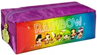 Undercover Rainbow High estuche - satén de lujo y detalles con purpurina