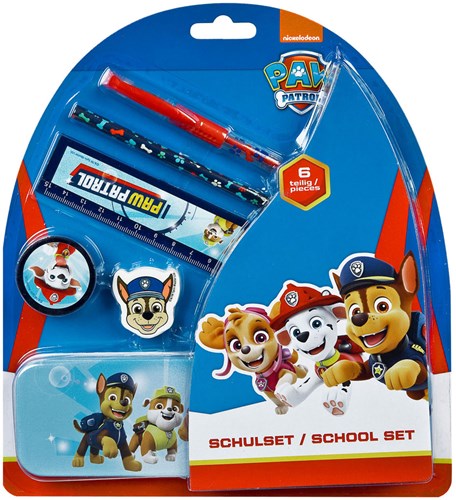 Undercover PAW Patrol set escolar 6 piezas - papelería para niños