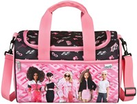 Undercover bolsa deportiva Barbie bandolera rosa negra con estampado