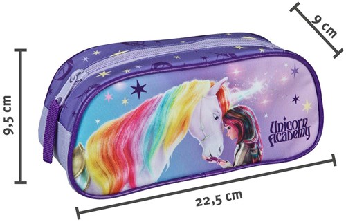 Undercover estuche Unicorn Academy multicolor para niños-2