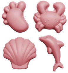 Moldes de arena SCRUNCH Rosa Viejo