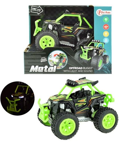 Toi-Toys Buggy todoterreno coche de juguete fricción 19cm verde