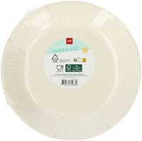 Folat - Platos de papel unicornio 23cm para fiesta infantil, 8 unidades-3