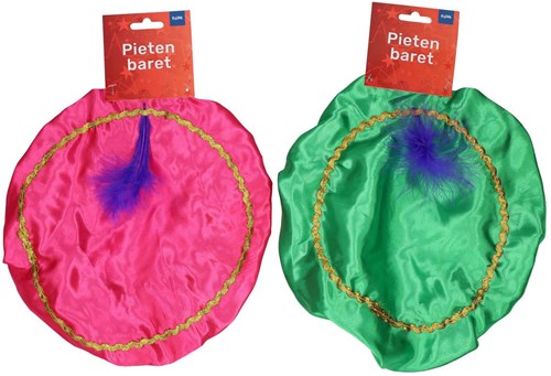 Folat boina de Piet roja - Accesorio de disfraz de San Nicolás para niños