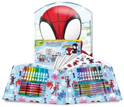 Crayola set de colorear Spider-Man - Maletín creativo de 40 piezas para niños