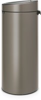 Brabantia cubo de basura 30L Touch Bin platinum contenedor de residuos-3