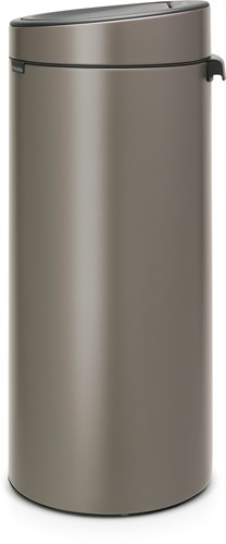 Brabantia cubo de basura 30L Touch Bin platinum contenedor de residuos-3