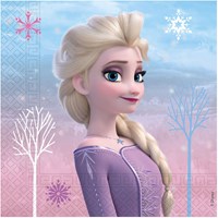 Globos servilletas de papel Frozen FSC 20 unidades fiesta infantil